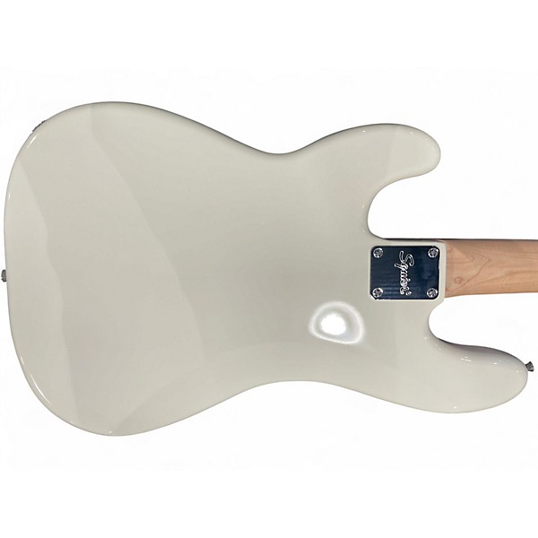 Used Squier Affinity Jazz Bass Alpine White Electric Bass Guitar