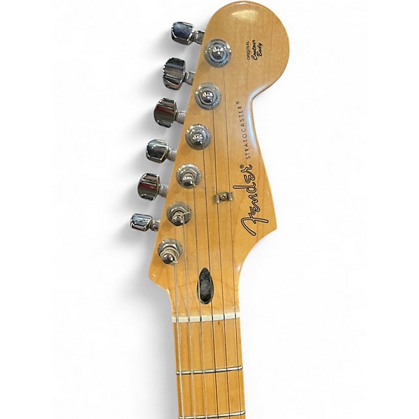 Used Fender Standard Stratocaster Black Solid Body Electric Guitar