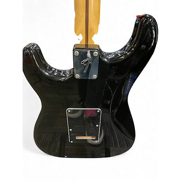Used Fender Standard Stratocaster Black Solid Body Electric Guitar