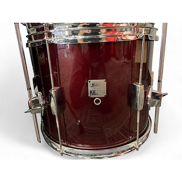Used SPL 5 Piece Kicker 5-Piece Red Drum Kit