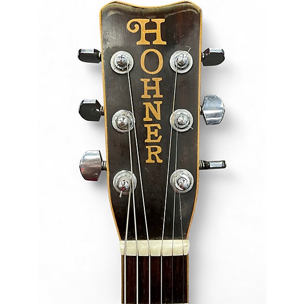 Used 1980s Hohner HG-910 Natural Acoustic Guitar