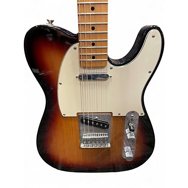 Used Fender Standard Telecaster 2 Color Sunburst Solid Body Electric Guitar
