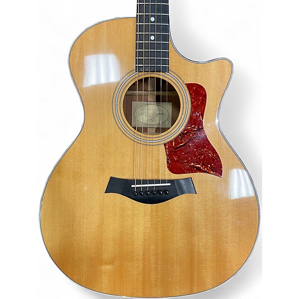 Used Taylor 314CE Natural Acoustic Electric Guitar