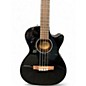 Used Fender CB 60CE Black Acoustic Bass Guitar