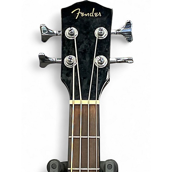 Used Fender CB 60CE Black Acoustic Bass Guitar