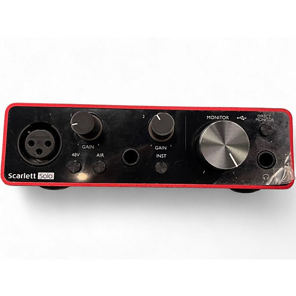 Used Focusrite Scarlett Solo Gen 3 Audio Interface