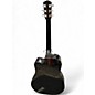 Used Fender CD-140SCE Black Acoustic Electric Guitar