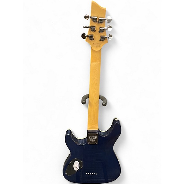 Used Schecter Guitar Research Omen Extreme 6 Ocean Turquoise Solid Body Electric Guitar