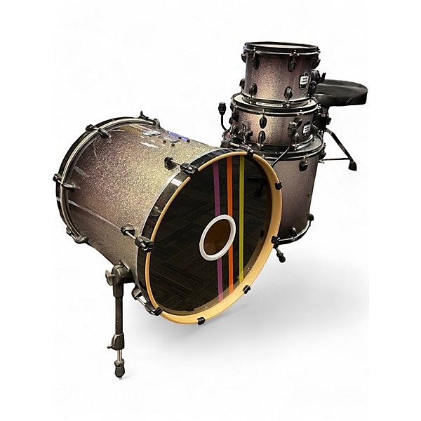 Used Mapex 4 Piece Mydentity COPPER SPARKLE Drum Kit