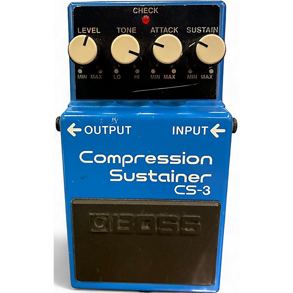 Used BOSS CS3 Compressor Sustainer Effect Pedal