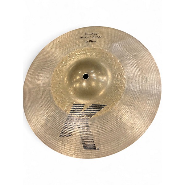 Used Zildjian 13.25in K Custom Hybrid Hi Hat Pair Cymbal
