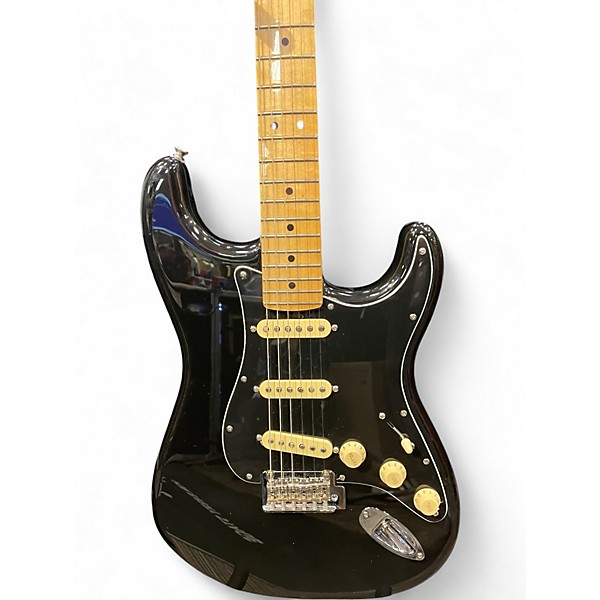 Used Fender Player Stratocaster SSS Black Solid Body Electric Guitar