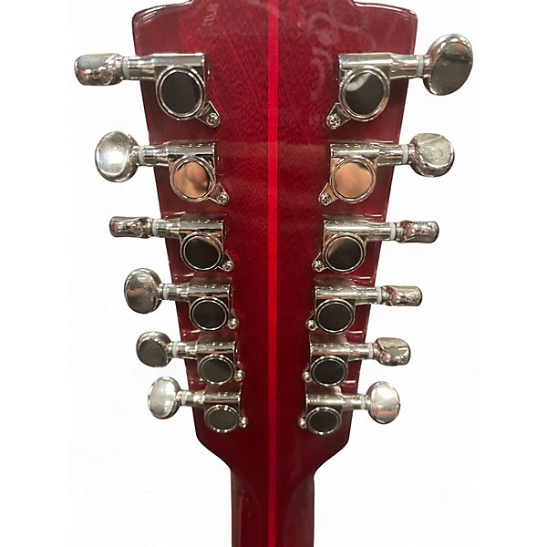Used Guild sf-iv/st-12 Candy Apple Red Hollow Body Electric Guitar