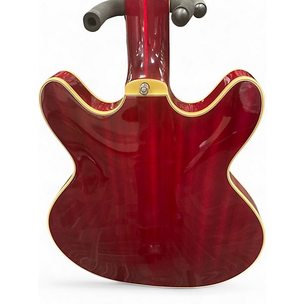Used Guild sf-iv/st-12 Candy Apple Red Hollow Body Electric Guitar