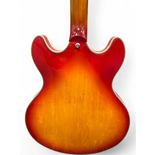 Used Sire LARRY CARLTON H7 W/ CRACKED NECK Sunburst Hollow Body Electric Guitar