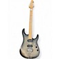 Used Sterling by Music Man JP150FM Trans Black Satin Solid Body Electric Guitar thumbnail