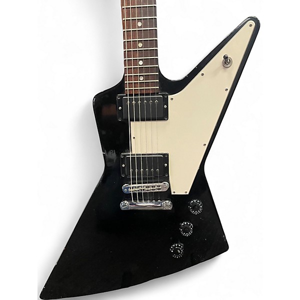 Used Gibson Explorer Black Solid Body Electric Guitar