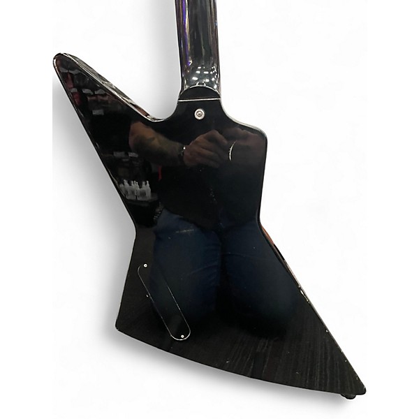 Used Gibson Explorer Black Solid Body Electric Guitar