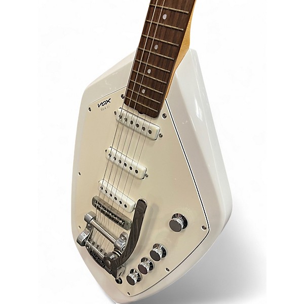 Used VOX PHANTOM MARK 6 White Solid Body Electric Guitar