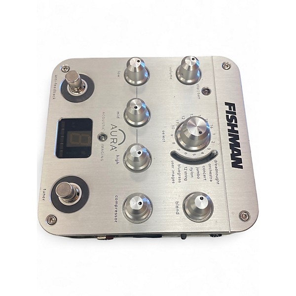 Used Fishman Aura Spectrum DI Imaging Pedal Effect Processor