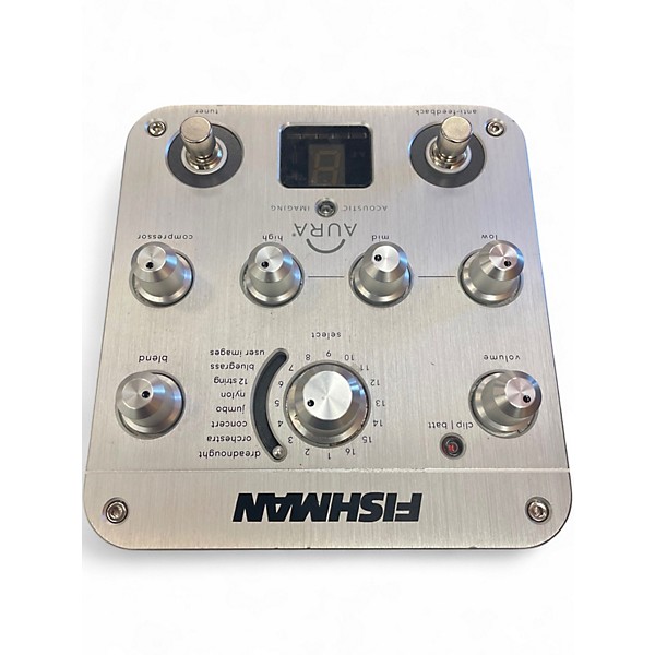 Used Fishman Aura Spectrum DI Imaging Pedal Effect Processor
