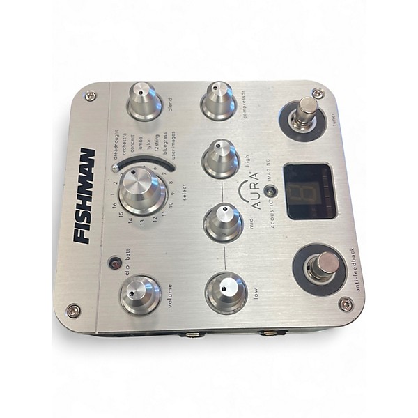 Used Fishman Aura Spectrum DI Imaging Pedal Effect Processor