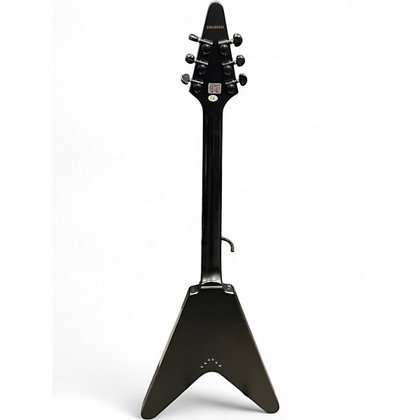 Used Epiphone goth v Black Solid Body Electric Guitar
