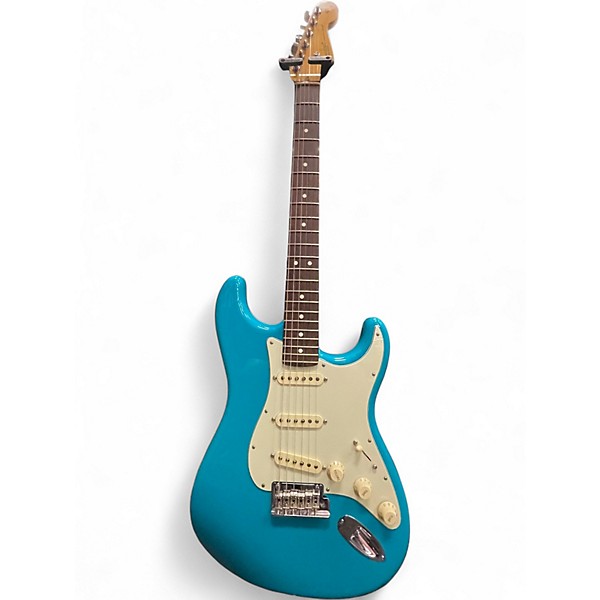 Used Fender American Professional II Stratocaster MIAMI BLUE Solid Body Electric Guitar