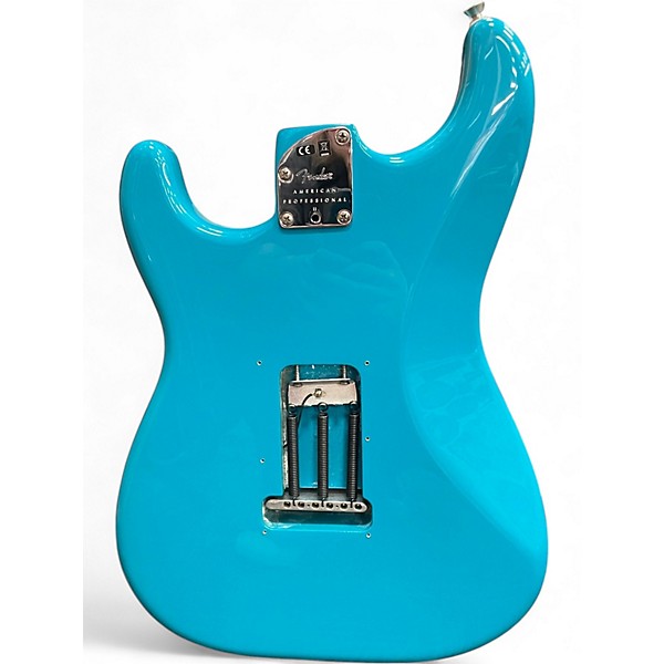 Used Fender American Professional II Stratocaster MIAMI BLUE Solid Body Electric Guitar
