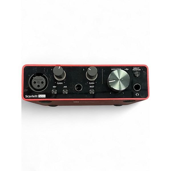 Used Focusrite Scarlett Solo Audio Interface