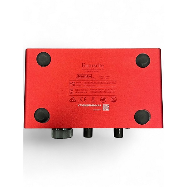 Used Focusrite Scarlett Solo Audio Interface