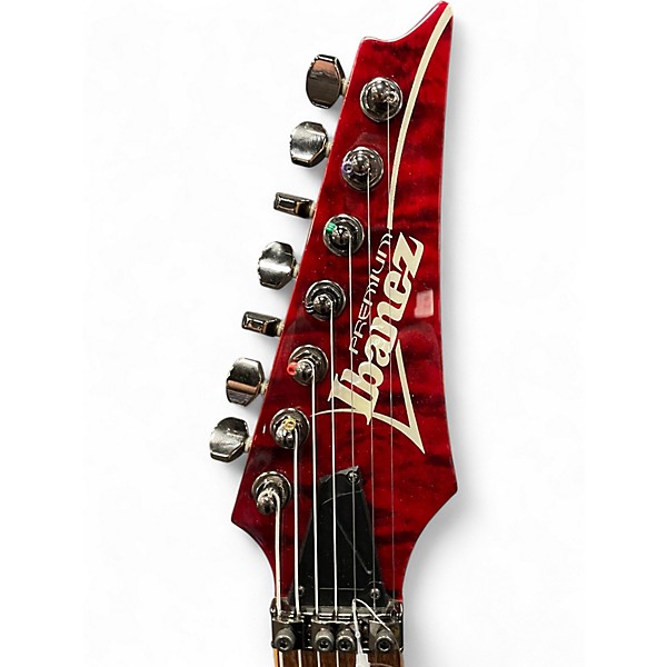 Used Ibanez RG920QM RG Premium 7 RED DESERT Solid Body Electric Guitar