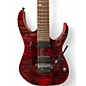 Used Ibanez RG920QM RG Premium 7 RED DESERT Solid Body Electric Guitar