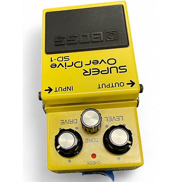 Used BOSS SD1 Super Overdrive Effect Pedal
