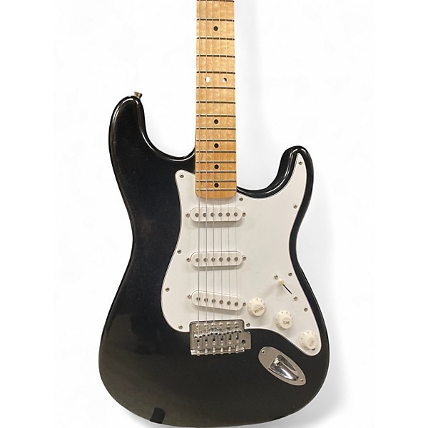 Used Fender Starcaster Black Solid Body Electric Guitar