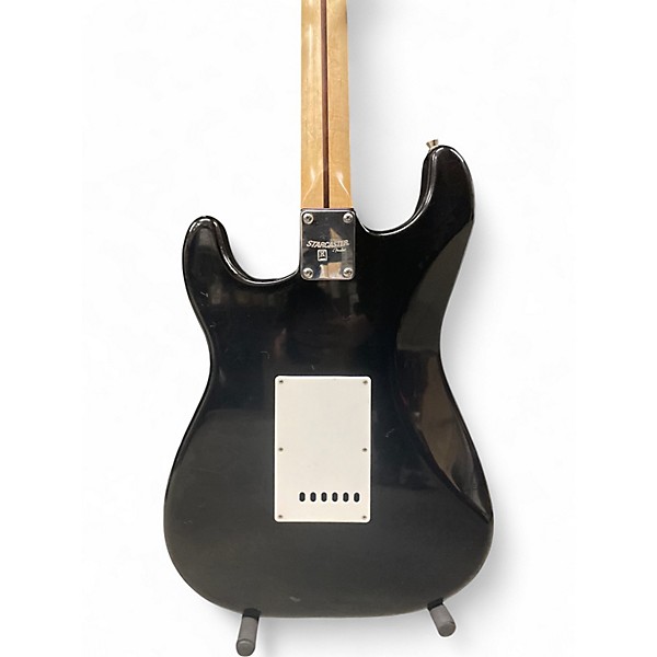 Used Fender Starcaster Black Solid Body Electric Guitar