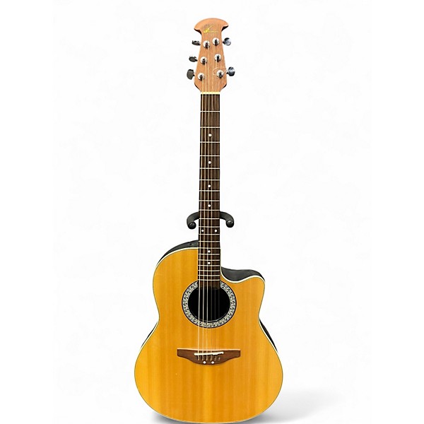 Used Ovation CC26 Natural Acoustic Electric Guitar