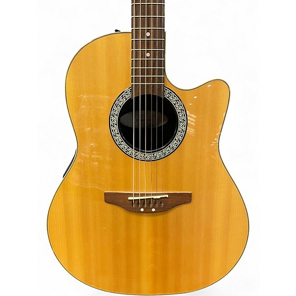 Used Ovation CC26 Natural Acoustic Electric Guitar