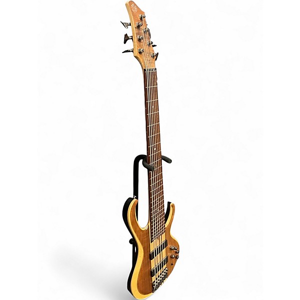 Used Ibanez BTB 7 String Bass Natural Electric Bass Guitar