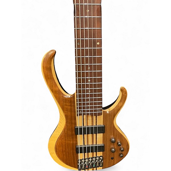 Used Ibanez BTB 7 String Bass Natural Electric Bass Guitar