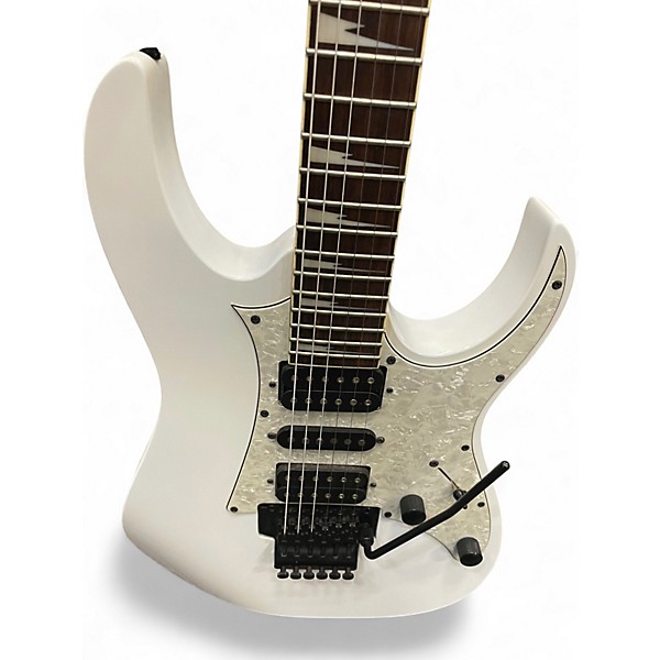 Used Ibanez RG450DXB White Solid Body Electric Guitar