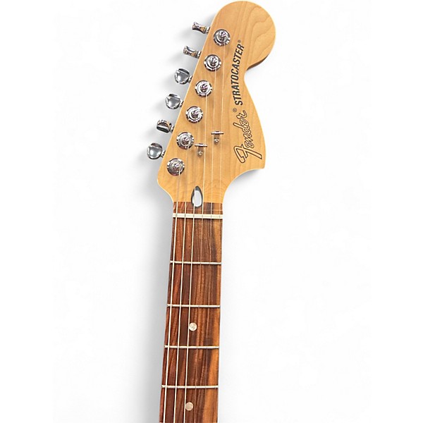 Fender USA AMDX ストラトキャスター Used 2017 Fender Deluxe Stratocaster Black Solid Body Electric