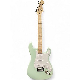 Used Squier Sonic Stratocaster Surf Green Solid Body Electric Guitar