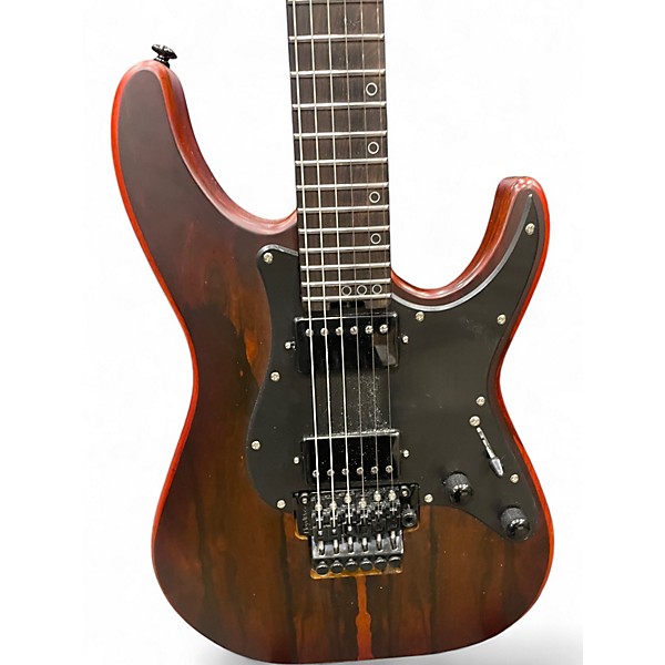 Used Schecter Guitar Research sunvalley exotic Natural Solid Body Electric Guitar