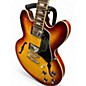 Used Epiphone ES335 2 Color Sunburst Hollow Body Electric Guitar