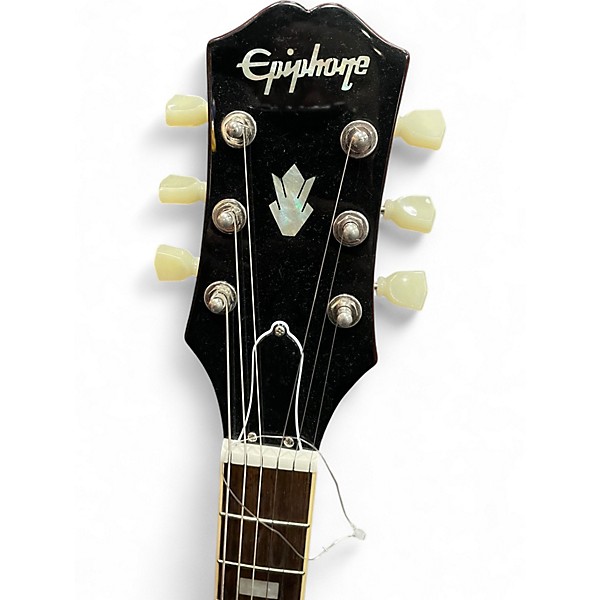 Used Epiphone ES335 2 Color Sunburst Hollow Body Electric Guitar