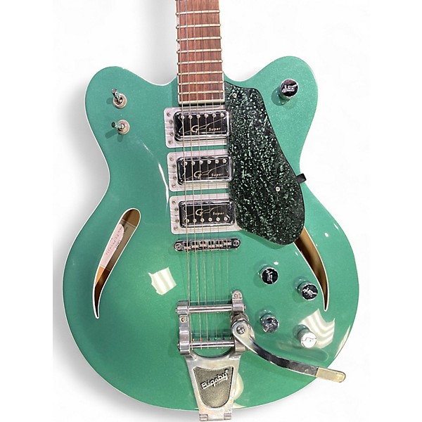 Used Gretsch Guitars G5622T Electromatic Center Block Double Cut Bigsby Green Hollow Body Electric Guitar