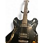 Used Oscar Schmidt OE-30 Delta King Black Hollow Body Electric Guitar