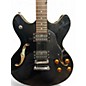 Used Oscar Schmidt OE-30 Delta King Black Hollow Body Electric Guitar