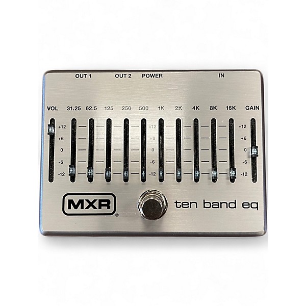 Used MXR M108S 10 Band EQ Pedal